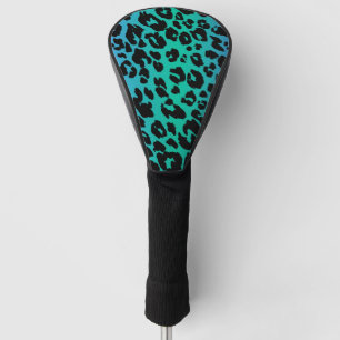 The Multi-Colored Leopard Series Design 6 Golf Head Cover