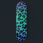 The Multi-Colored Leopard Series Design 6 Skateboard<br><div class="desc">The Multi-Colored Leopard Series Design: Designs for the Safari dreamer,  the one who wants to decorate with safari inspired dreams.</div>