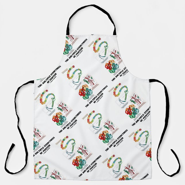 The Multiple Structures Of Protein Biology Apron (Front)