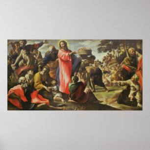 The Multiplication of the Loaves and Fishes Poster