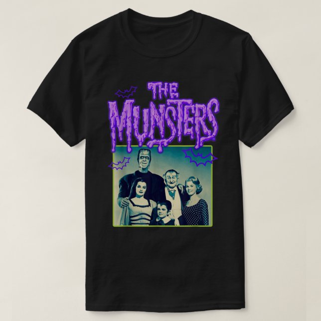 The Munster Family Art Design Tee Legends  (Design Front)