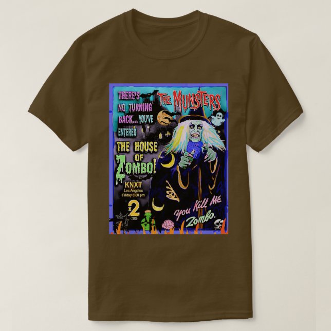 THE MUNSTERS ZOMBO  T-Shirt (Design Front)