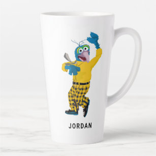 The Muppet Gonzo dressed up waving Disney Latte Mug