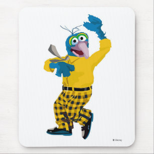 The Muppet Gonzo dressed up waving Disney Mouse Pad