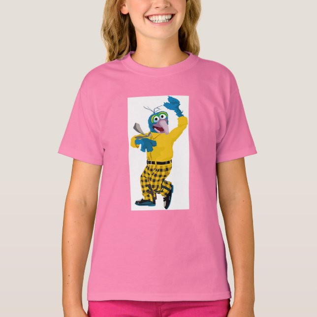 The Muppet Gonzo dressed up waving Disney T-Shirt (Front)