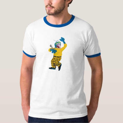 The Muppet Gonzo dressed up waving Disney T_Shirt