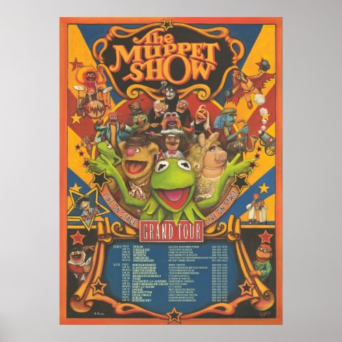 The Muppet Show _ Grand Tour Poster
