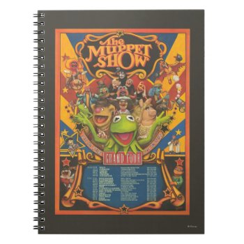 The Muppet Show - Grand Tour Poster Notebook by muppets at Zazzle