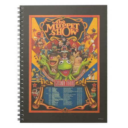 The Muppet Show - Grand Tour Poster Notebook