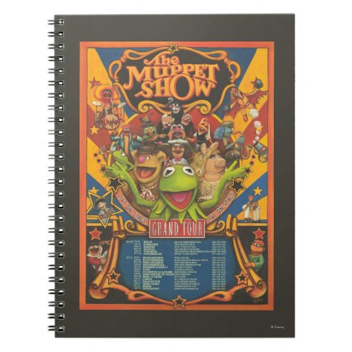 The Muppet Show _ Grand Tour Poster Notebook