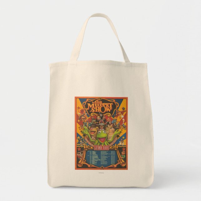 The Muppet Show - Grand Tour Poster Tote Bag (Front)