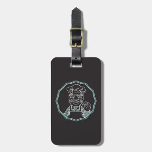 The Muppets   Chef Framed Luggage Tag