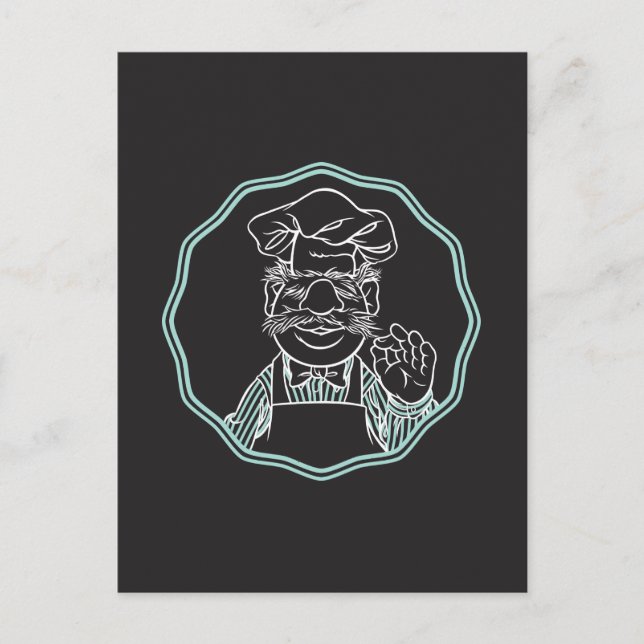 The Muppets | Chef Framed Postcard (Front)