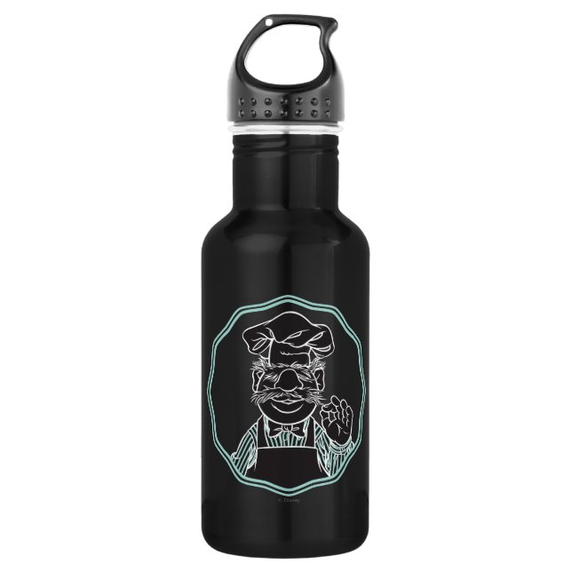 The Muppets | Chef Framed Water Bottle (Front)