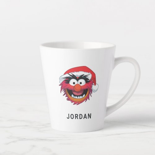 The Muppets  Christmas Animal Face Latte Mug