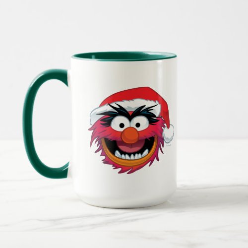 The Muppets  Christmas Animal Face Mug
