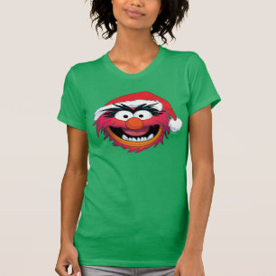 The Muppets Christmas Animal Face T-Shirt