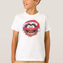 The Muppets Christmas Animal Face T-Shirt