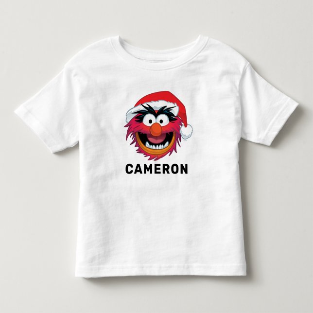The Muppets | Christmas Animal Face Toddler T-shirt (Front)