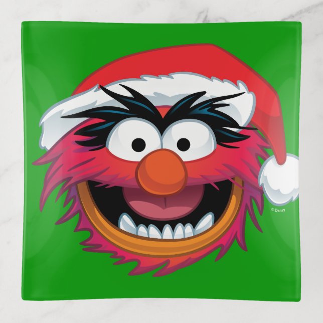 The Muppets | Christmas Animal Face Trinket Tray (Front)
