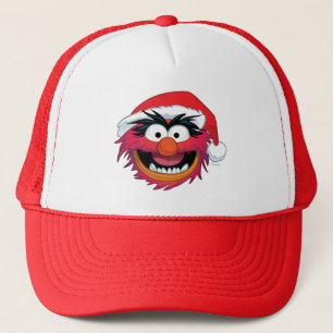 The Muppets   Christmas Animal Face Trucker Hat