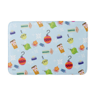 The Muppets   Christmas Holiday Pattern Bath Mat