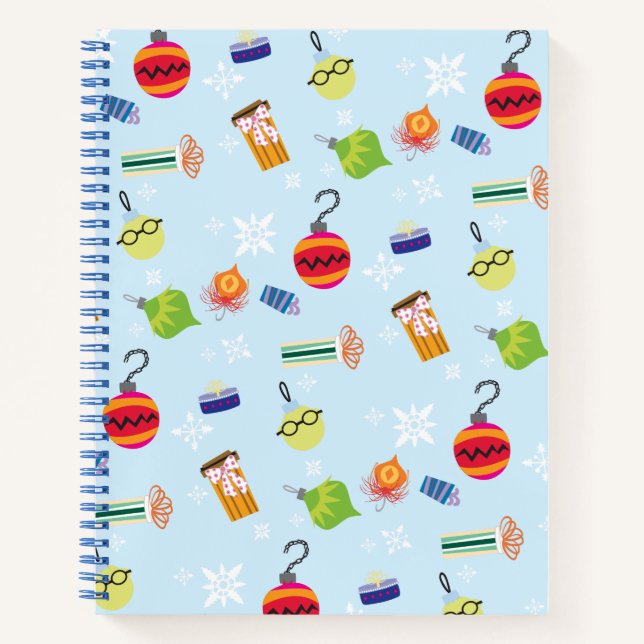 The Muppets | Christmas Holiday Pattern Notebook (Front)
