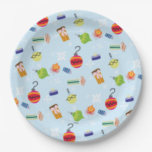 The Muppets   Christmas Holiday Pattern Paper Plates