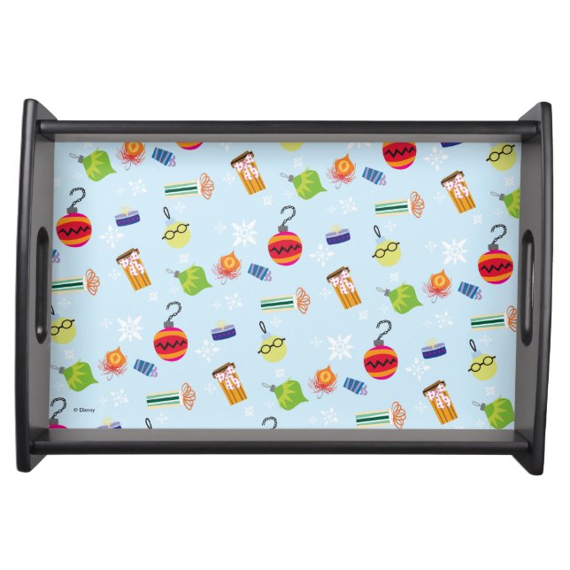 The Muppets | Christmas Holiday Pattern Serving Tray (Front)