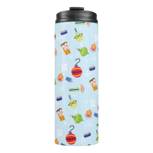 The Muppets | Christmas Holiday Pattern Thermal Tumbler (Front)