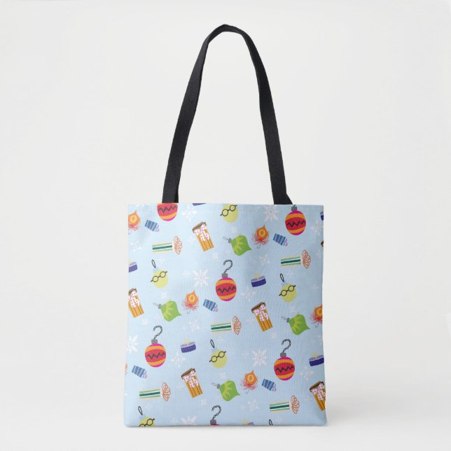 The Muppets | Christmas Holiday Pattern Tote Bag (Front)