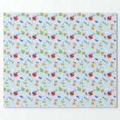 The Muppets | Christmas Holiday Pattern Wrapping Paper (Flat)