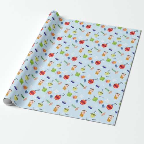 The Muppets  Christmas Holiday Pattern Wrapping Paper