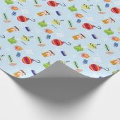 The Muppets | Christmas Holiday Pattern Wrapping Paper (Corner)
