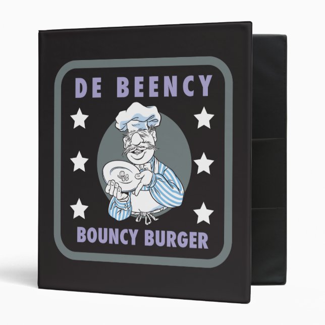 The Muppets | De Beency Bouncy Burger Logo Binder (Front/Inside)