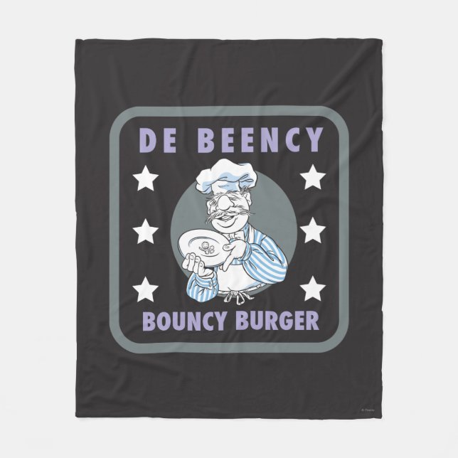 The Muppets | De Beency Bouncy Burger Logo Fleece Blanket (Front)