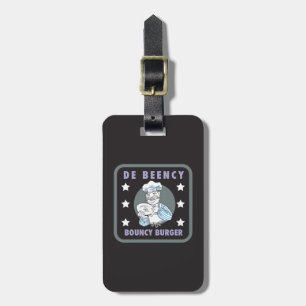 The Muppets De Beency Bouncy Burger Logo Luggage Tag