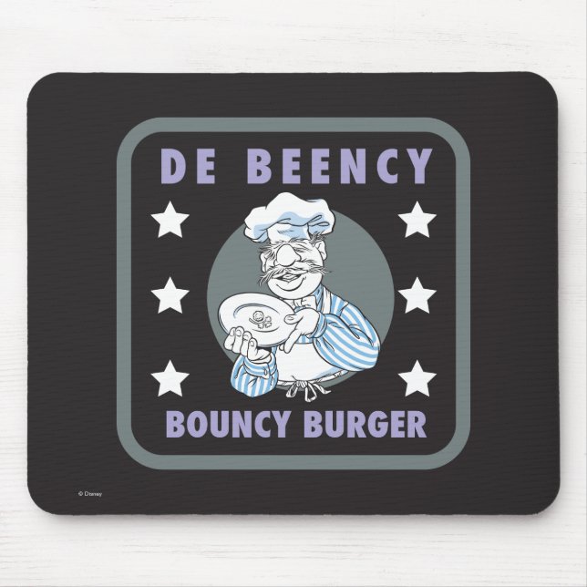 The Muppets | De Beency Bouncy Burger Logo Mouse Pad (Front)
