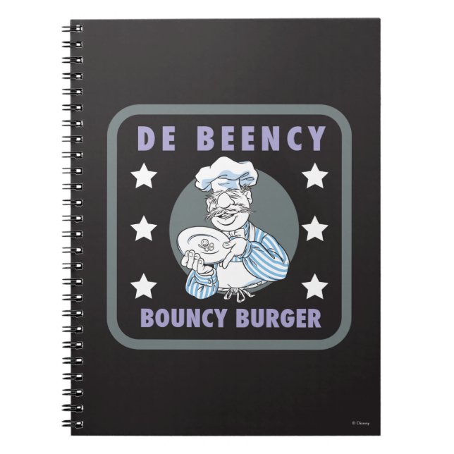 The Muppets | De Beency Bouncy Burger Logo Notebook (Front)