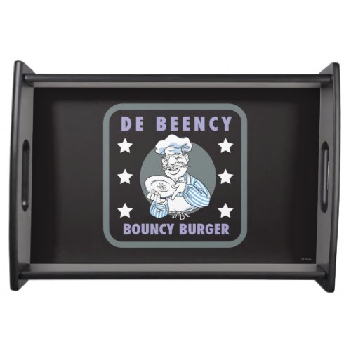 The Muppets  De Beency Bouncy Burger Logo Serving Tray