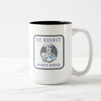 The Muppets | De Beency Bouncy Burger Logo Two-tone Coffee Mug by muppets at Zazzle
