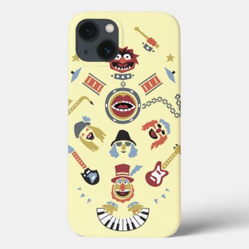 The Muppets Electric Mayhem Iconic Shape Graphic iPhone 13 Case