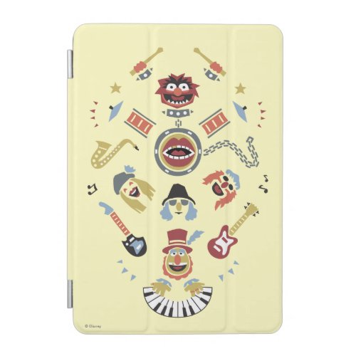 The Muppets Electric Mayhem Iconic Shape Graphic iPad Mini Cover