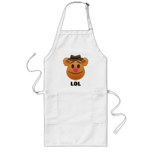 The Muppets Fozzie Bear Emoji Long Apron