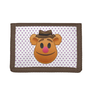 The Muppets Fozzie Bear Emoji Trifold Wallet
