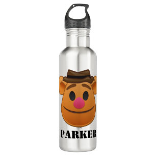 The Muppets  Fozzie Bear Emoji Water Bottle