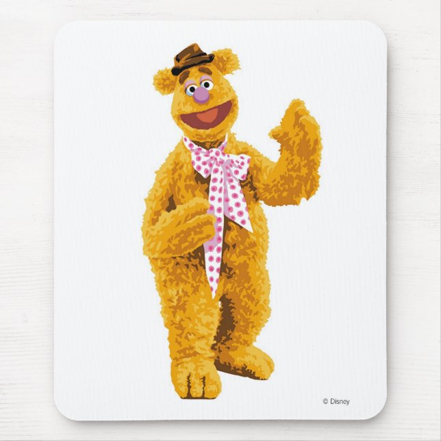 The Muppets Fozzie smiling Disney Mouse Pad (Front)