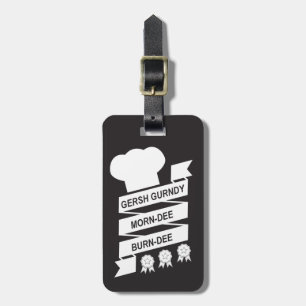 The Muppets Gersh Gurndy Morn-Dee Burndee Luggage Tag
