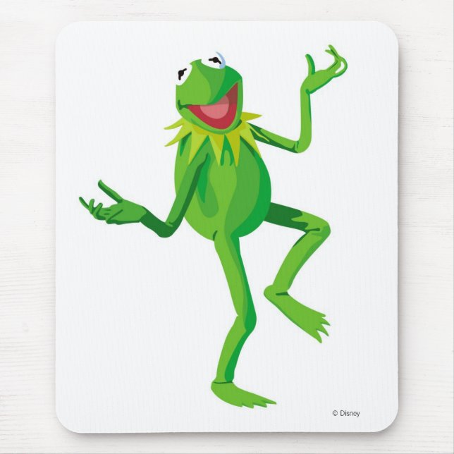 The Muppets Kermit dancing Disney Mouse Pad (Front)