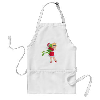 The Muppets | Kermit & Miss Piggy Christmas Adult Apron